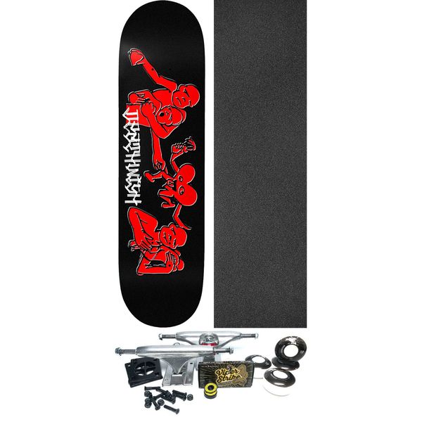 Deathwish Skateboards Taylor Kirby Sleeper Hold Skateboard Deck - 8" x 31.5" - Complete Skateboard Bundle